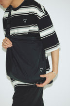 VET. NYLON SHOULDER BAG