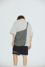 VET. NYLON SHOULDER BAG
