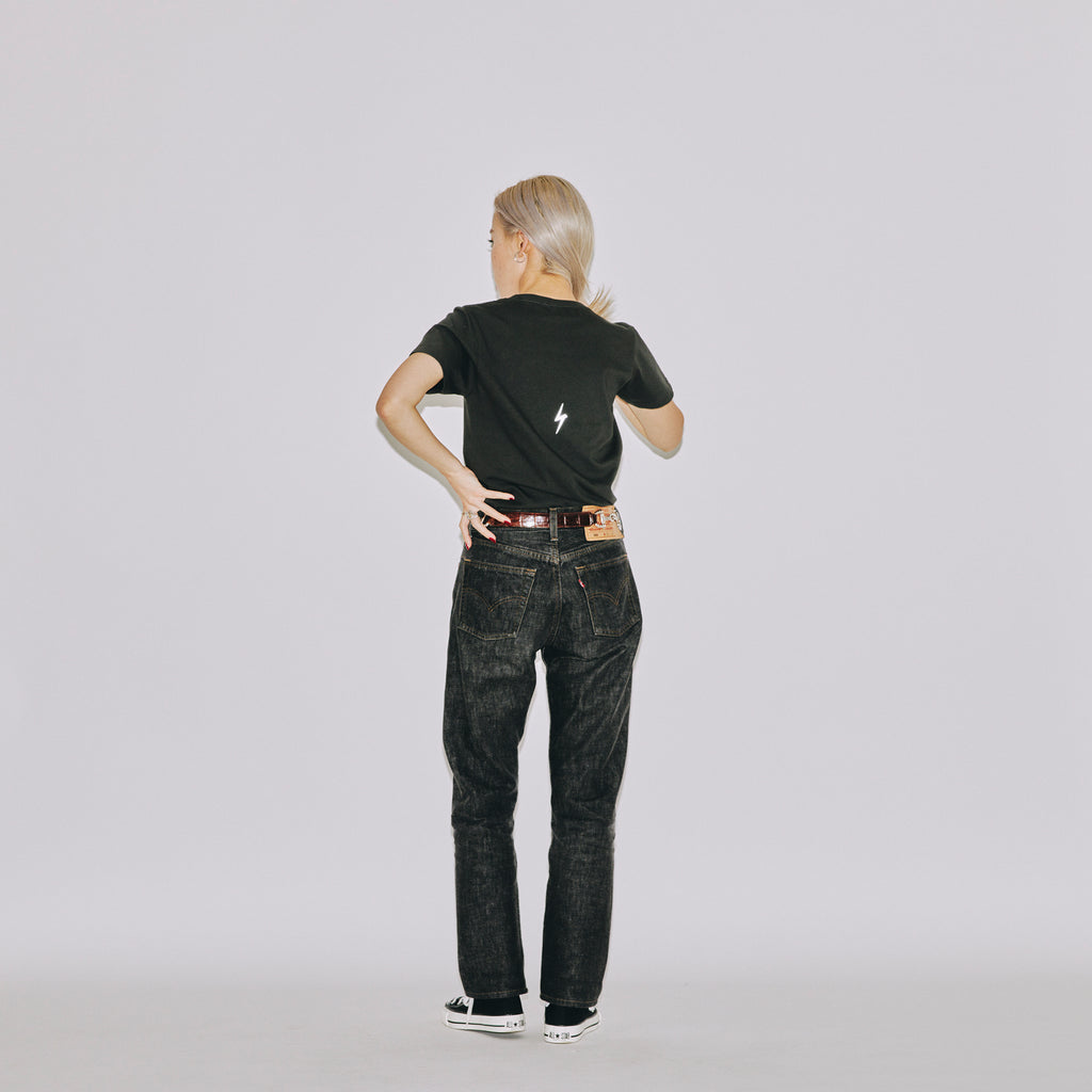 THE VET. WMNS EMB S/S TEE
