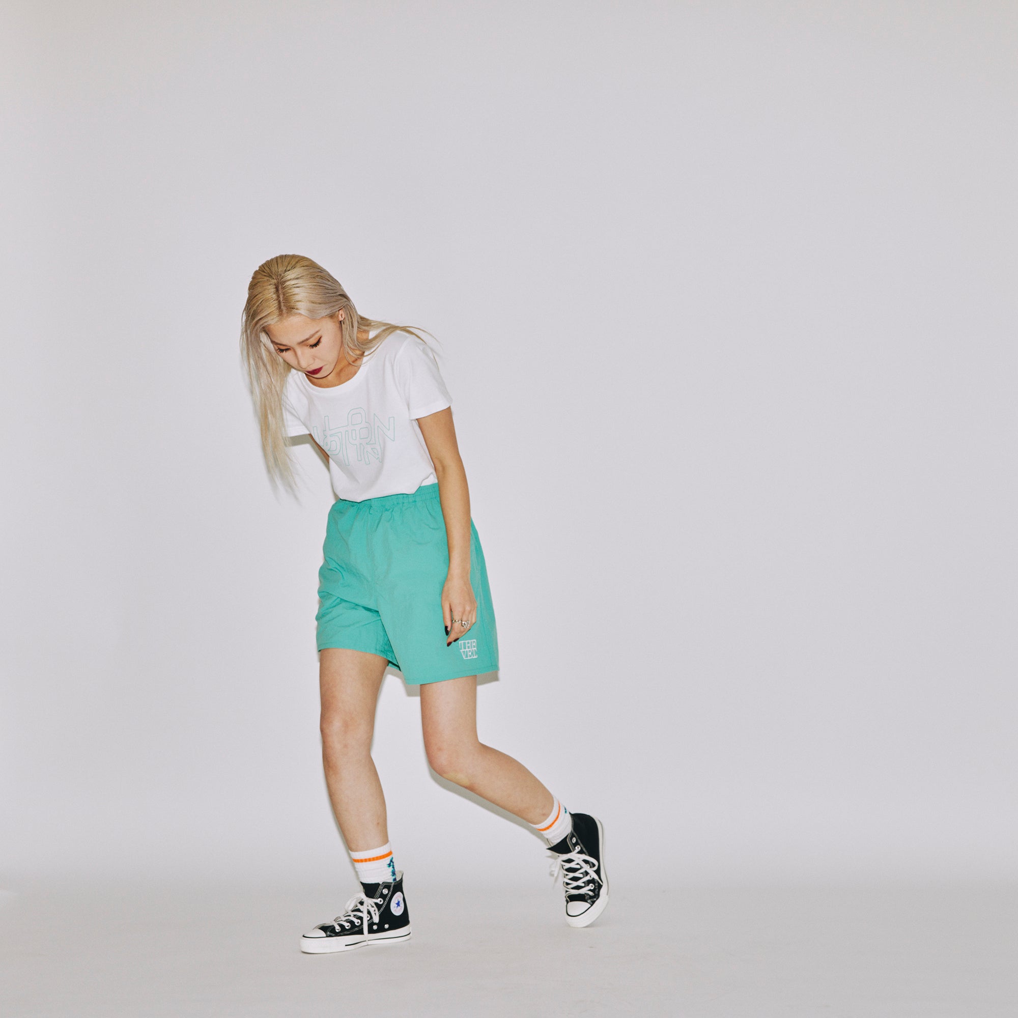 THE VET. NYLON SHORTS