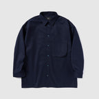 WOOL MIX HIDDEN L/S SHIRTS