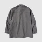 WOOL MIX HIDDEN L/S SHIRTS