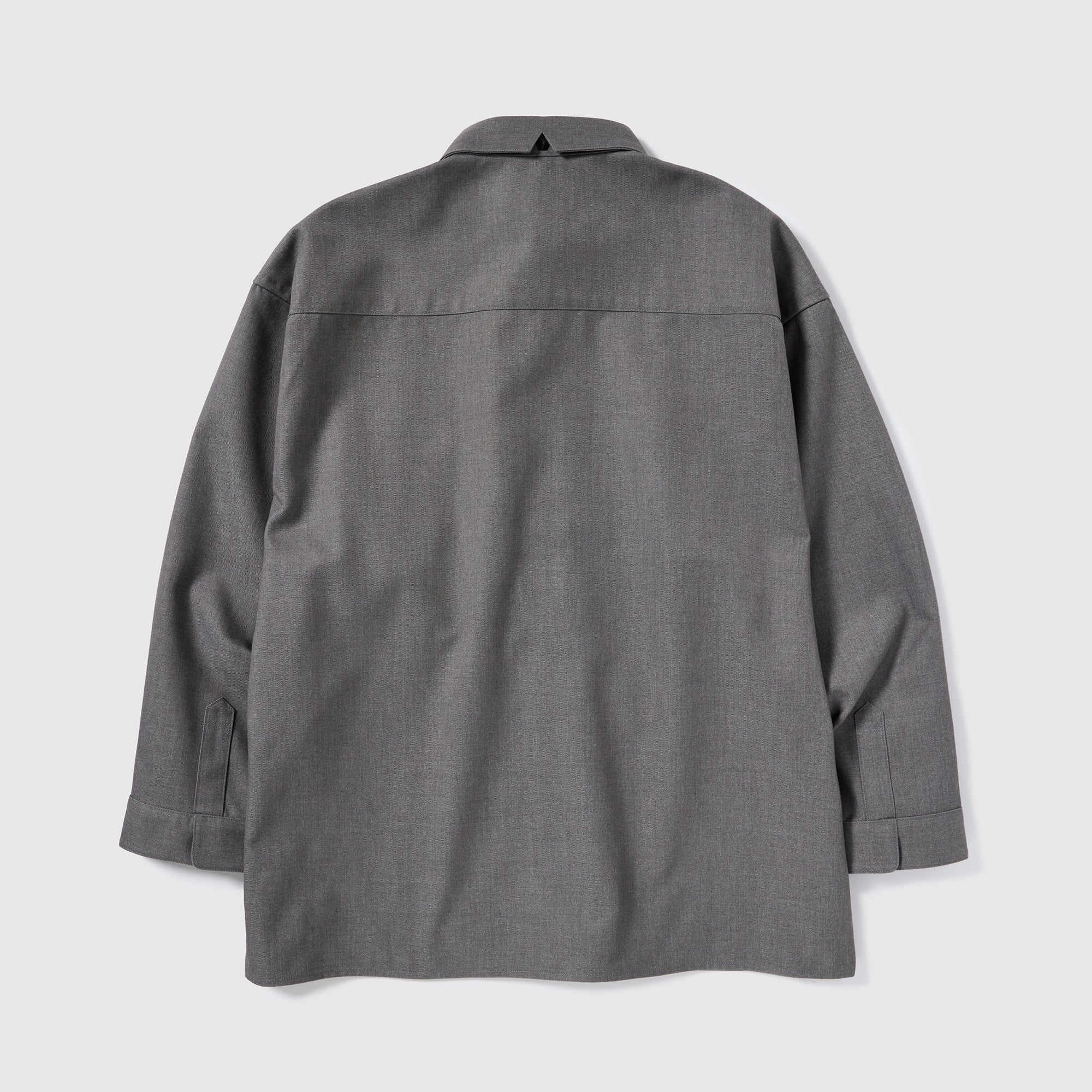 WOOL MIX HIDDEN L/S SHIRTS