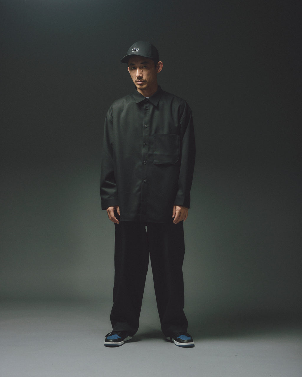 WOOL MIX HIDDEN L/S SHIRTS