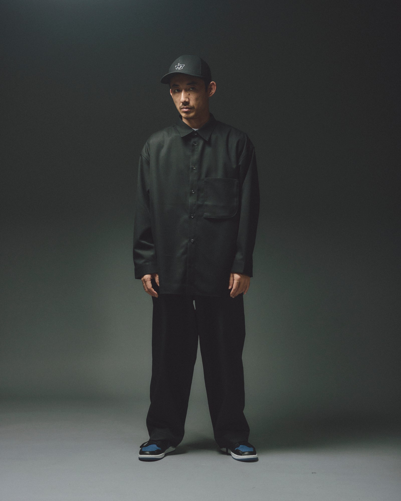 WOOL MIX HIDDEN L/S SHIRTS