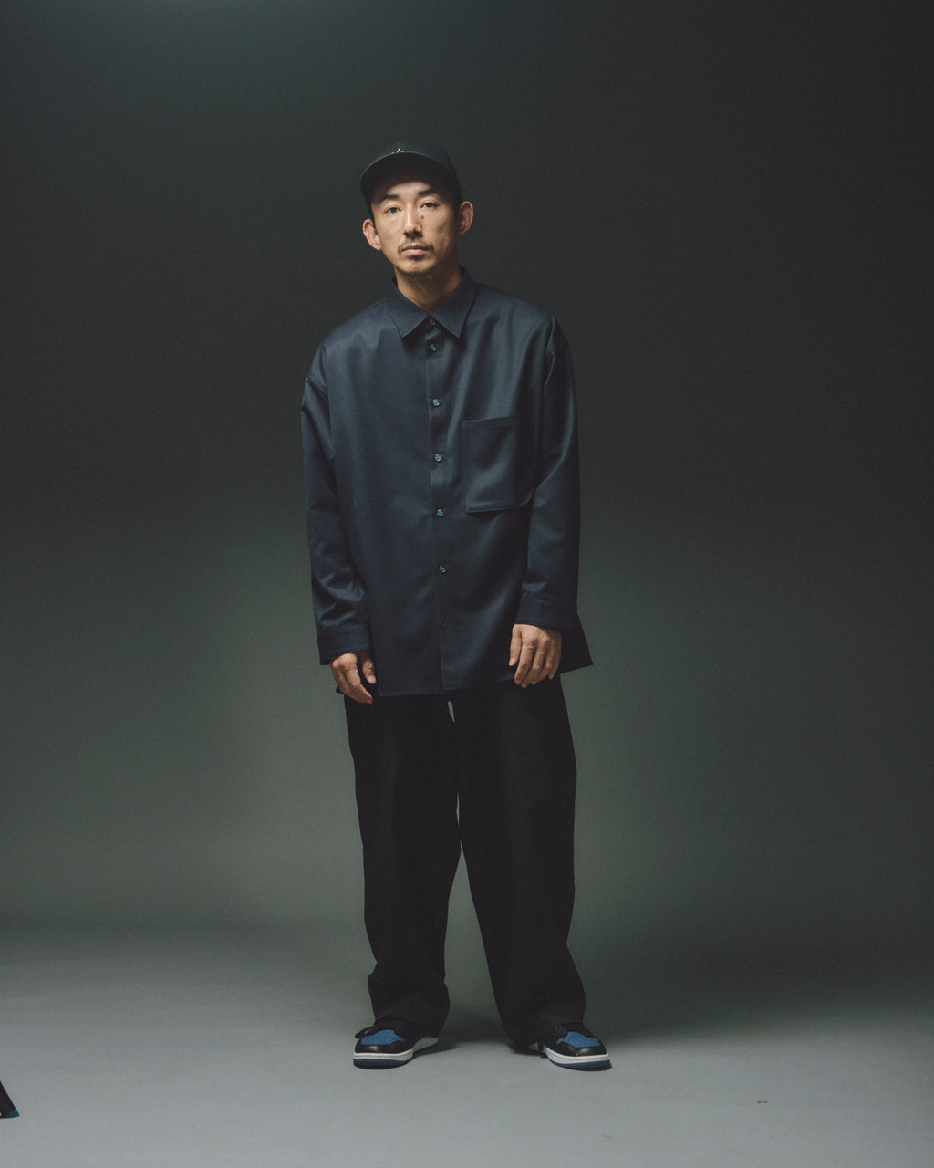 WOOL MIX HIDDEN L/S SHIRTS