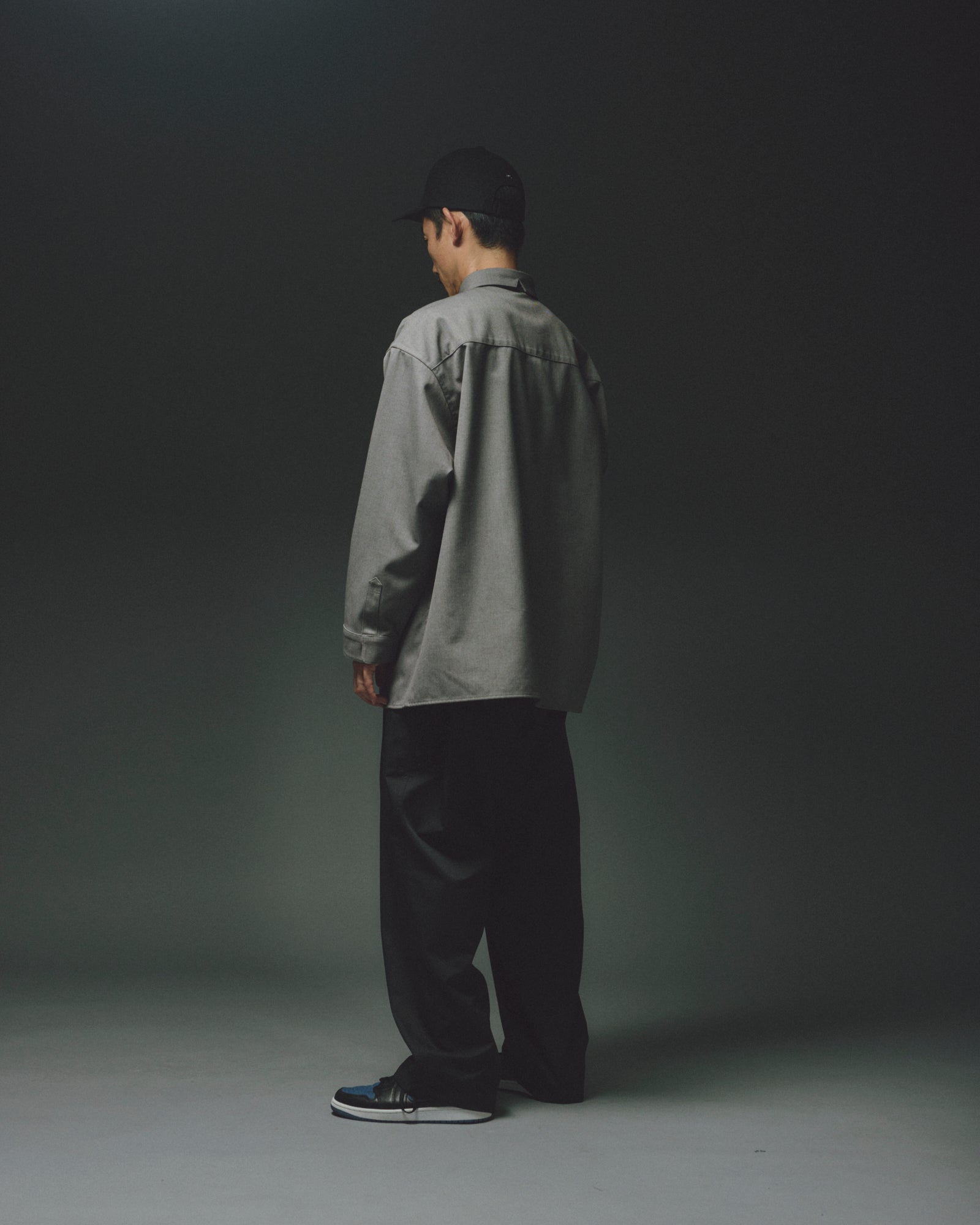 WOOL MIX HIDDEN L/S SHIRTS