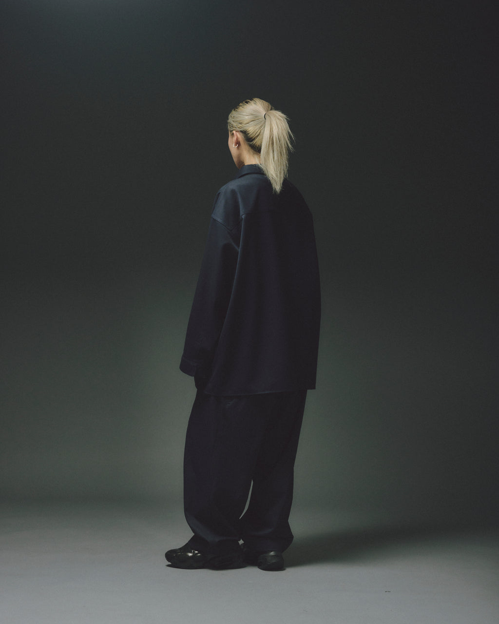 WOOL MIX HIDDEN L/S SHIRTS