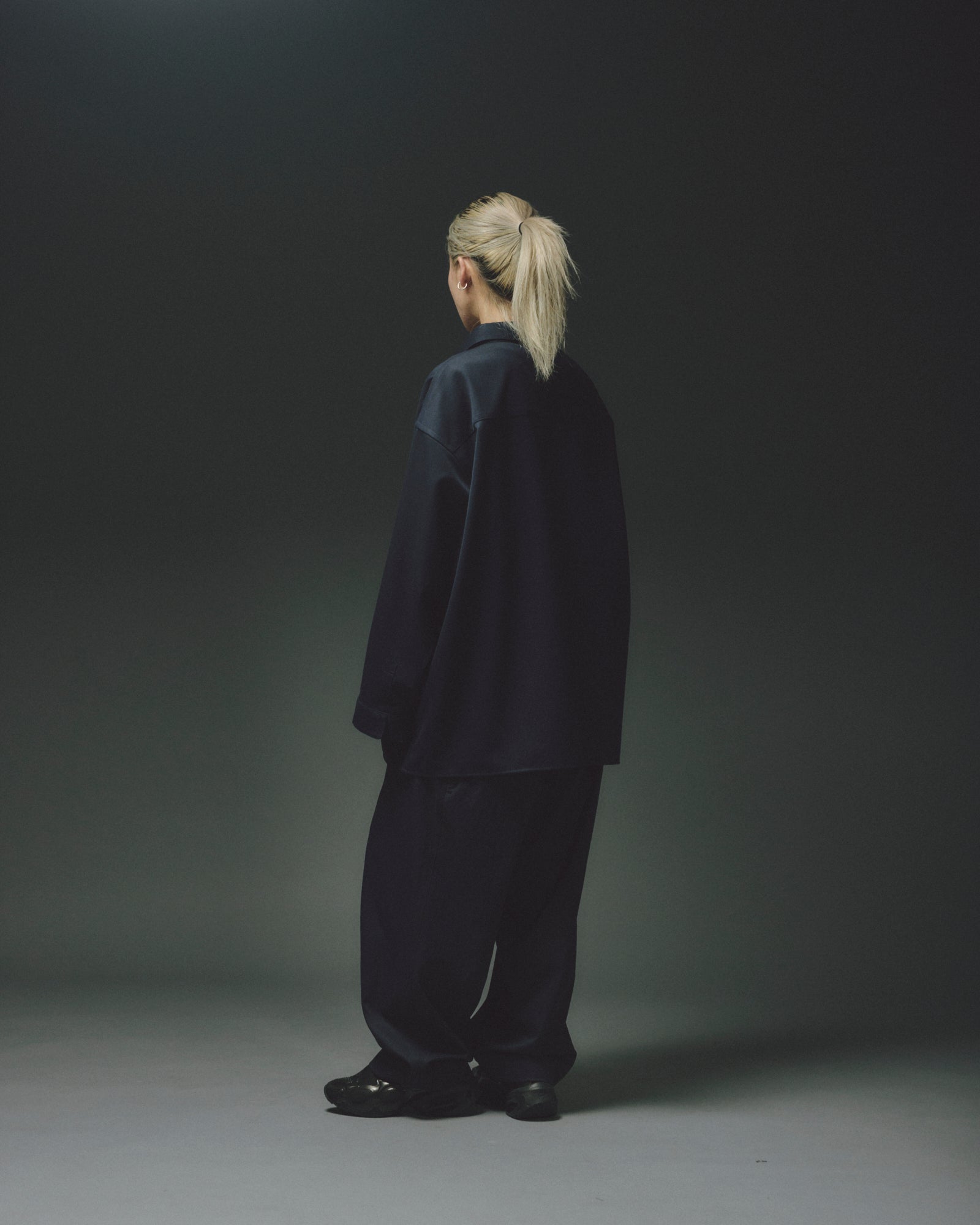 WOOL MIX HIDDEN L/S SHIRTS