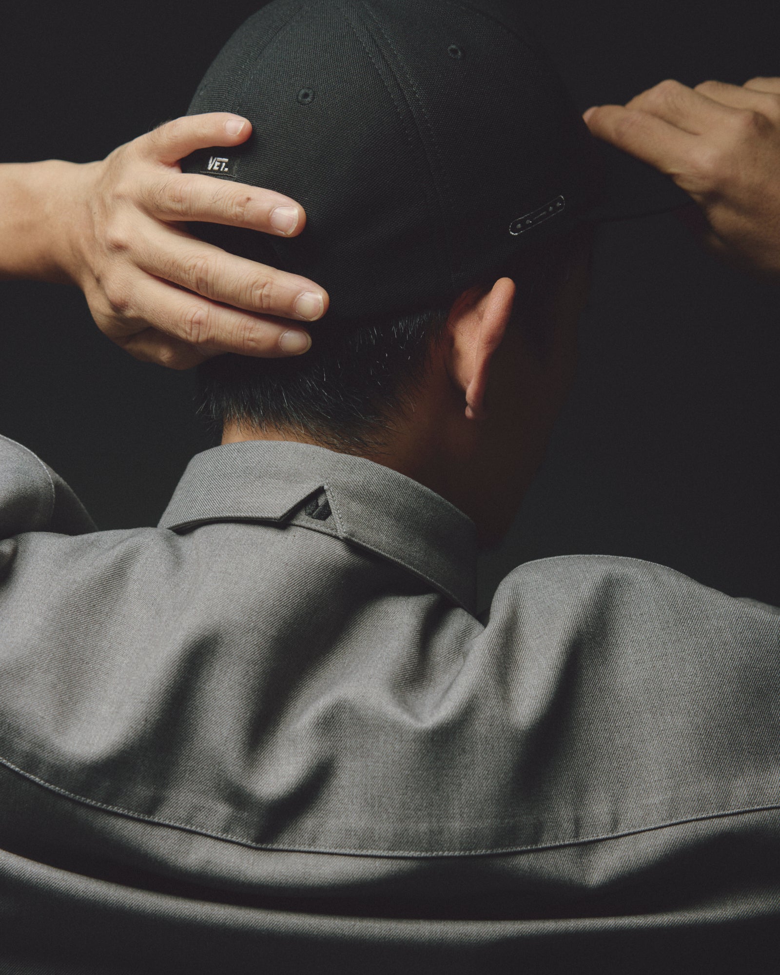 WOOL MIX HIDDEN L/S SHIRTS