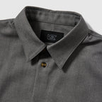 WOOL MIX HIDDEN L/S SHIRTS