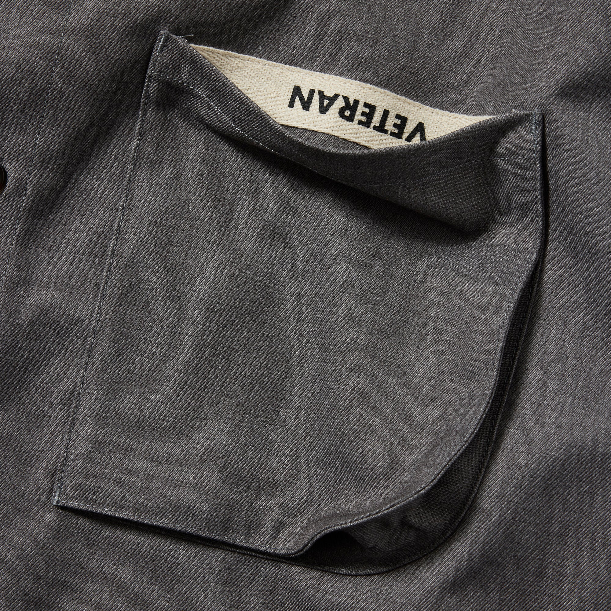 WOOL MIX HIDDEN L/S SHIRTS