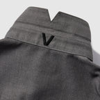 WOOL MIX HIDDEN L/S SHIRTS