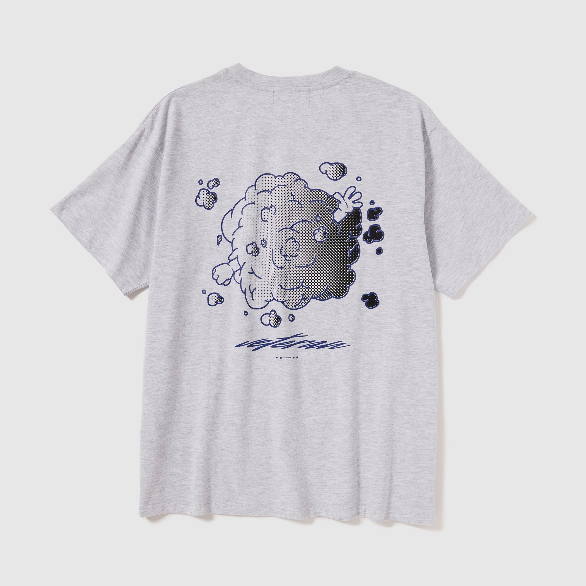 FIGHT SMOKE S/S TEE by blankt