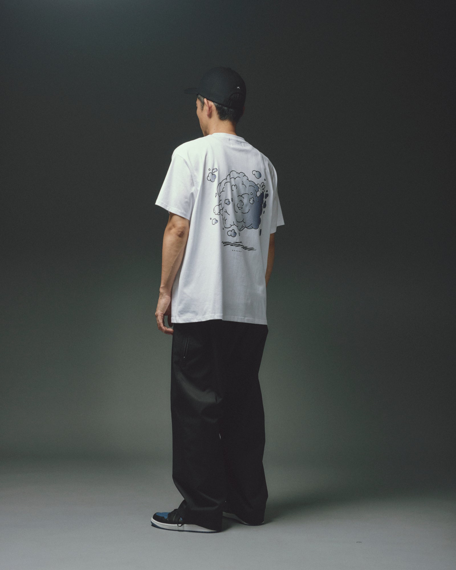 FIGHT SMOKE S/S TEE by blankt