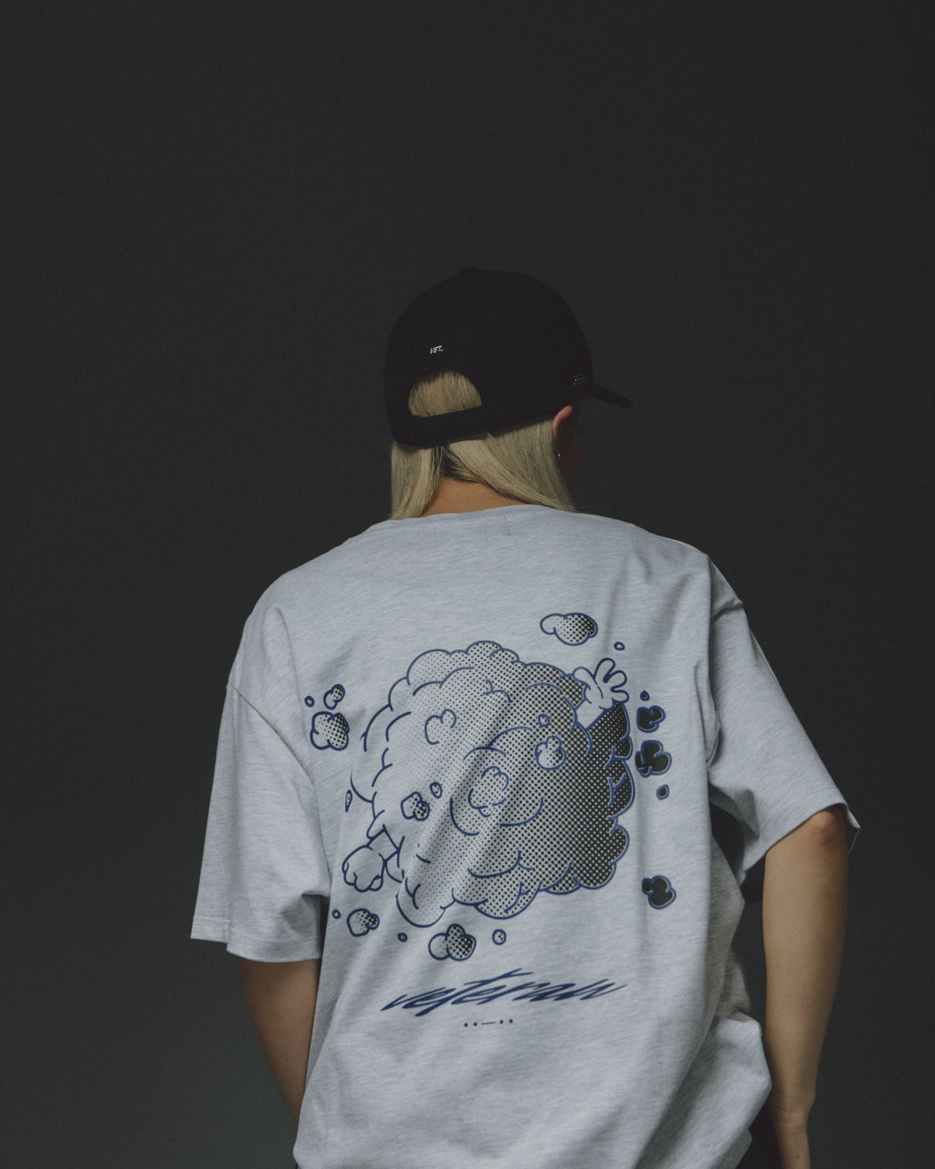 FIGHT SMOKE S/S TEE by blankt