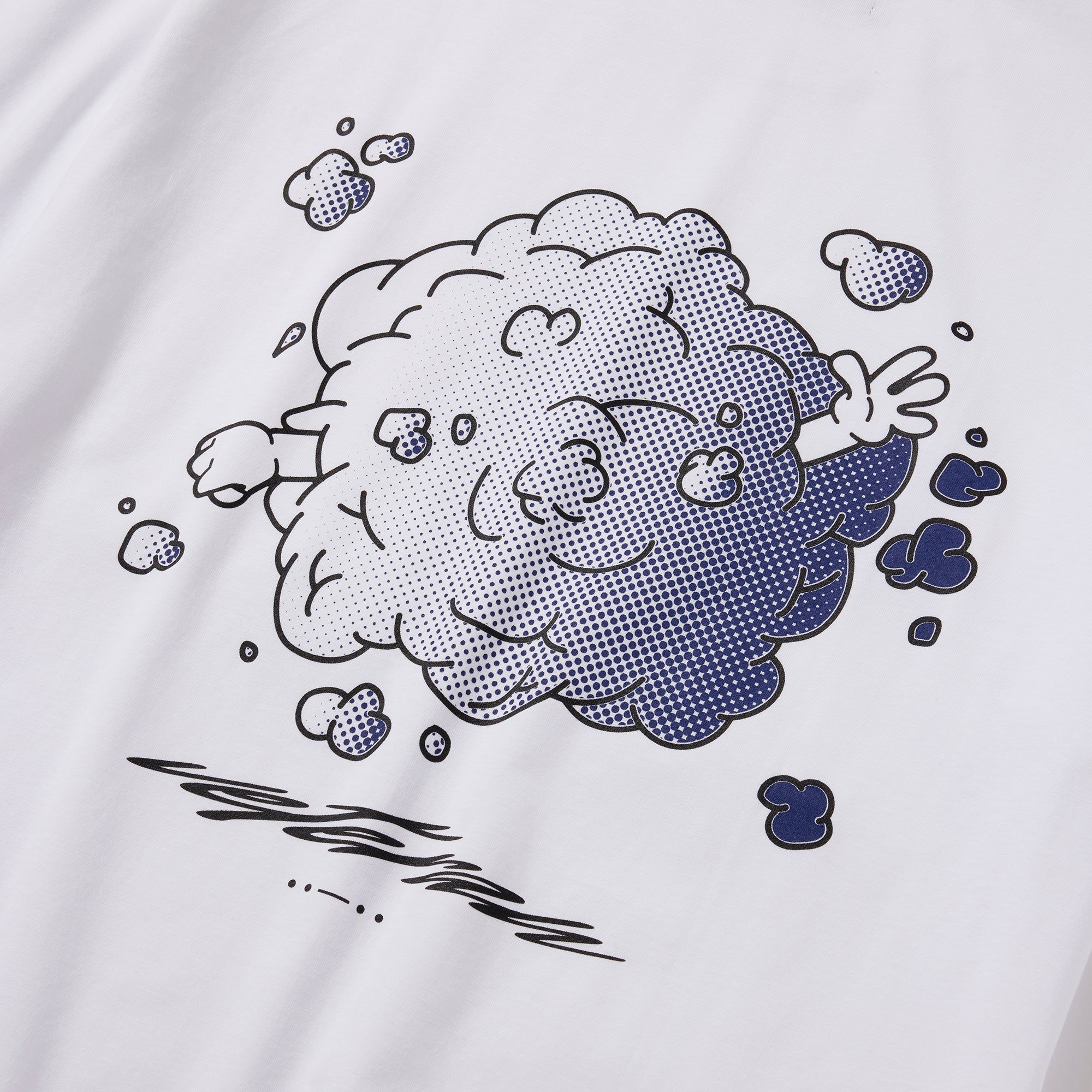 FIGHT SMOKE S/S TEE by blankt
