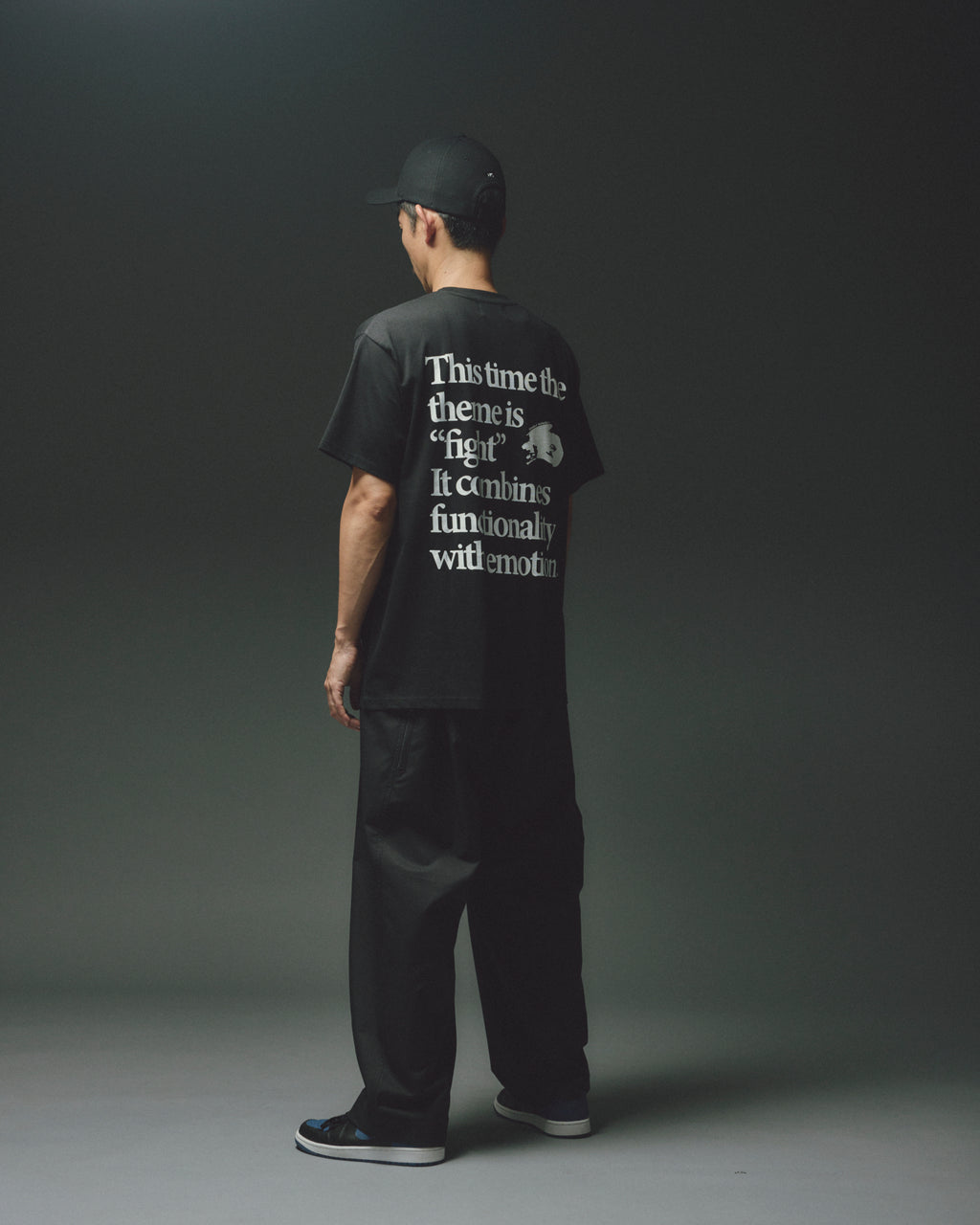 FIGHT MESSAGE S/S TEE by blankt