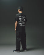 FIGHT MESSAGE S/S TEE by blankt