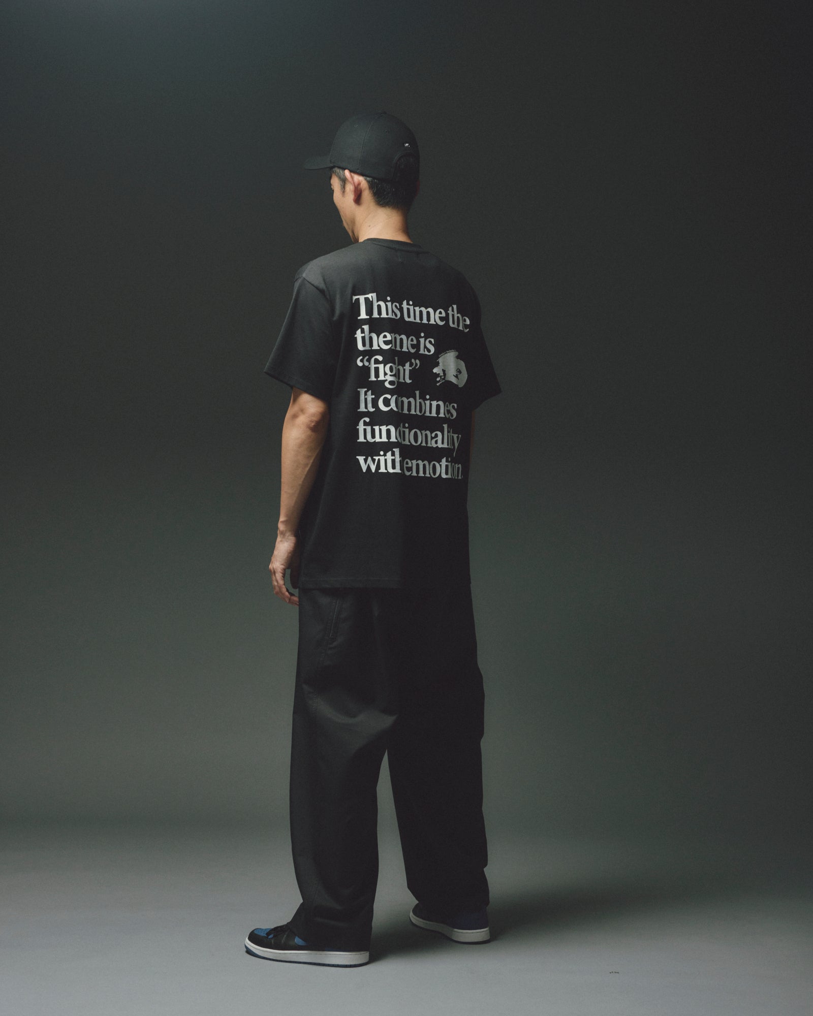 FIGHT MESSAGE S/S TEE by blankt