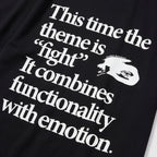 FIGHT MESSAGE S/S TEE by blankt