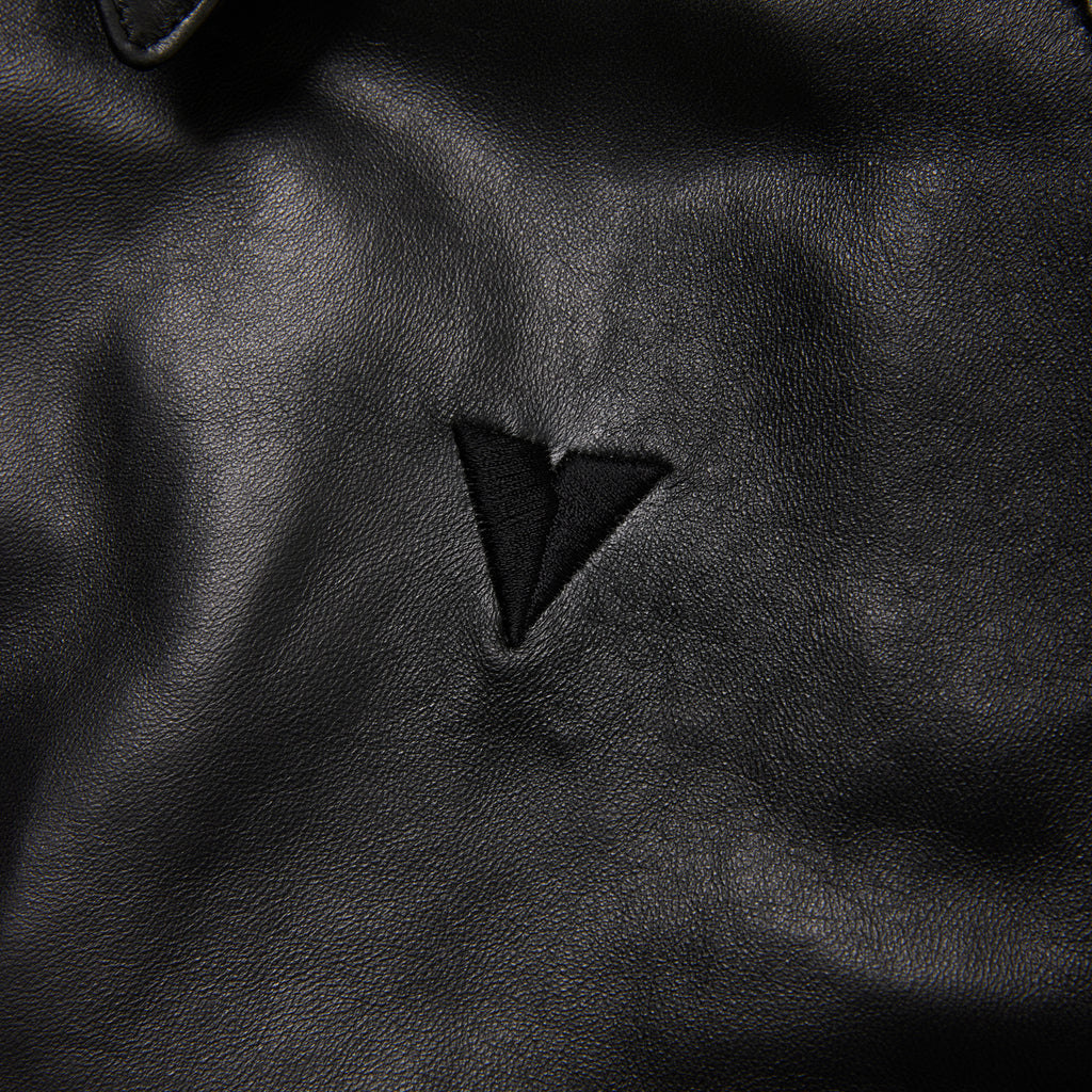 THUNDER LEATHER COACH JACKET