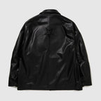 THUNDER LEATHER COACH JACKET