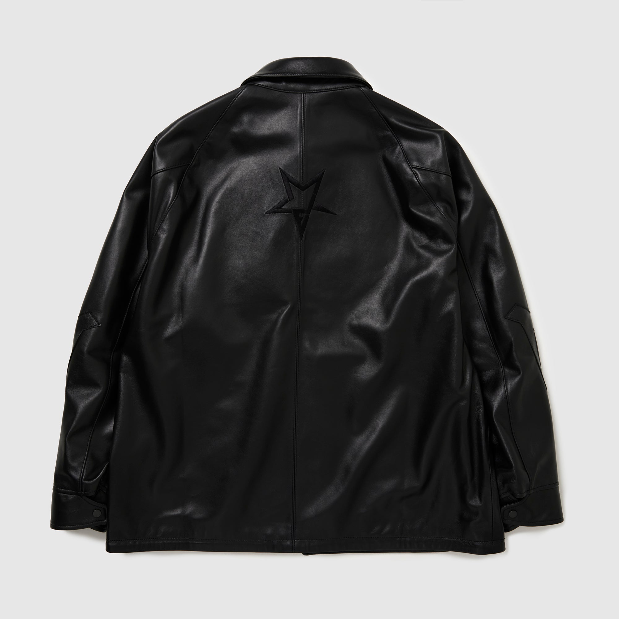 THUNDER LEATHER COACH JACKET