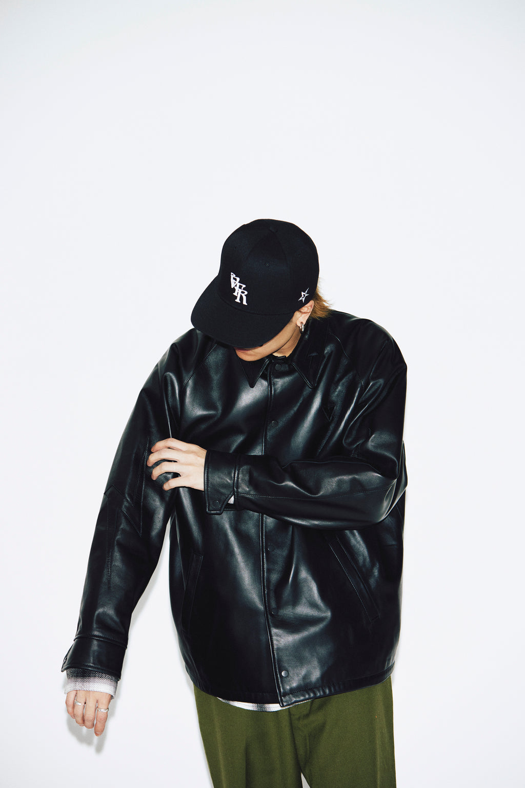 THUNDER LEATHER COACH JACKET