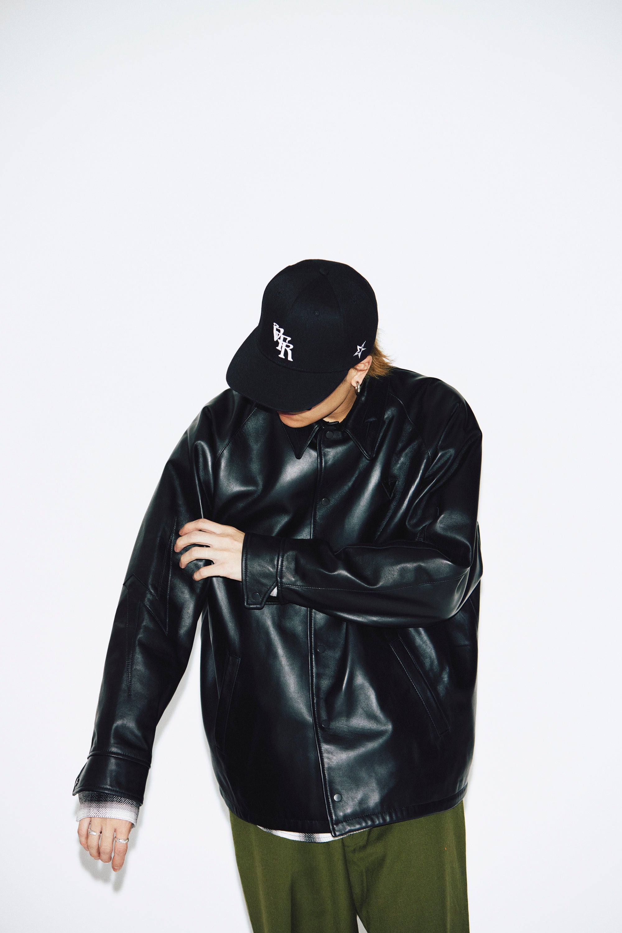 THUNDER LEATHER COACH JACKET