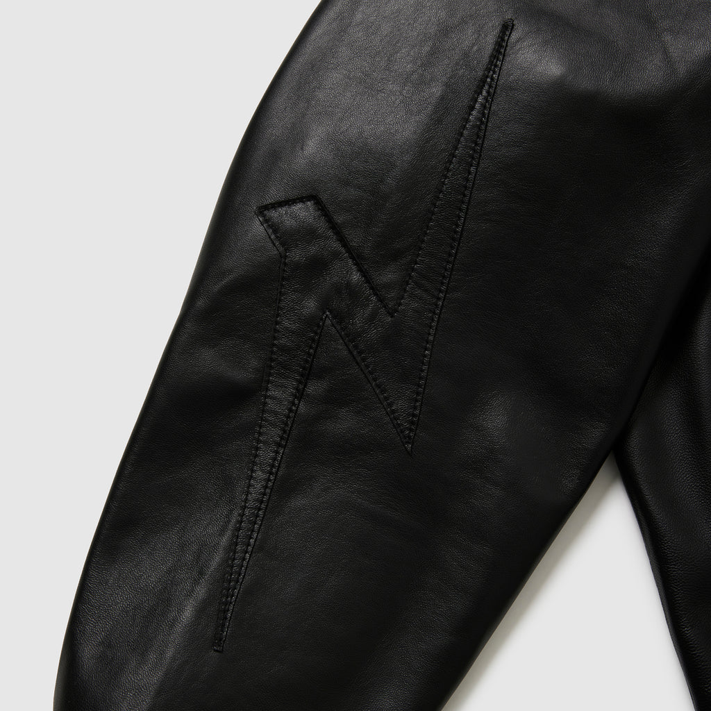 THUNDER LEATHER COACH JACKET