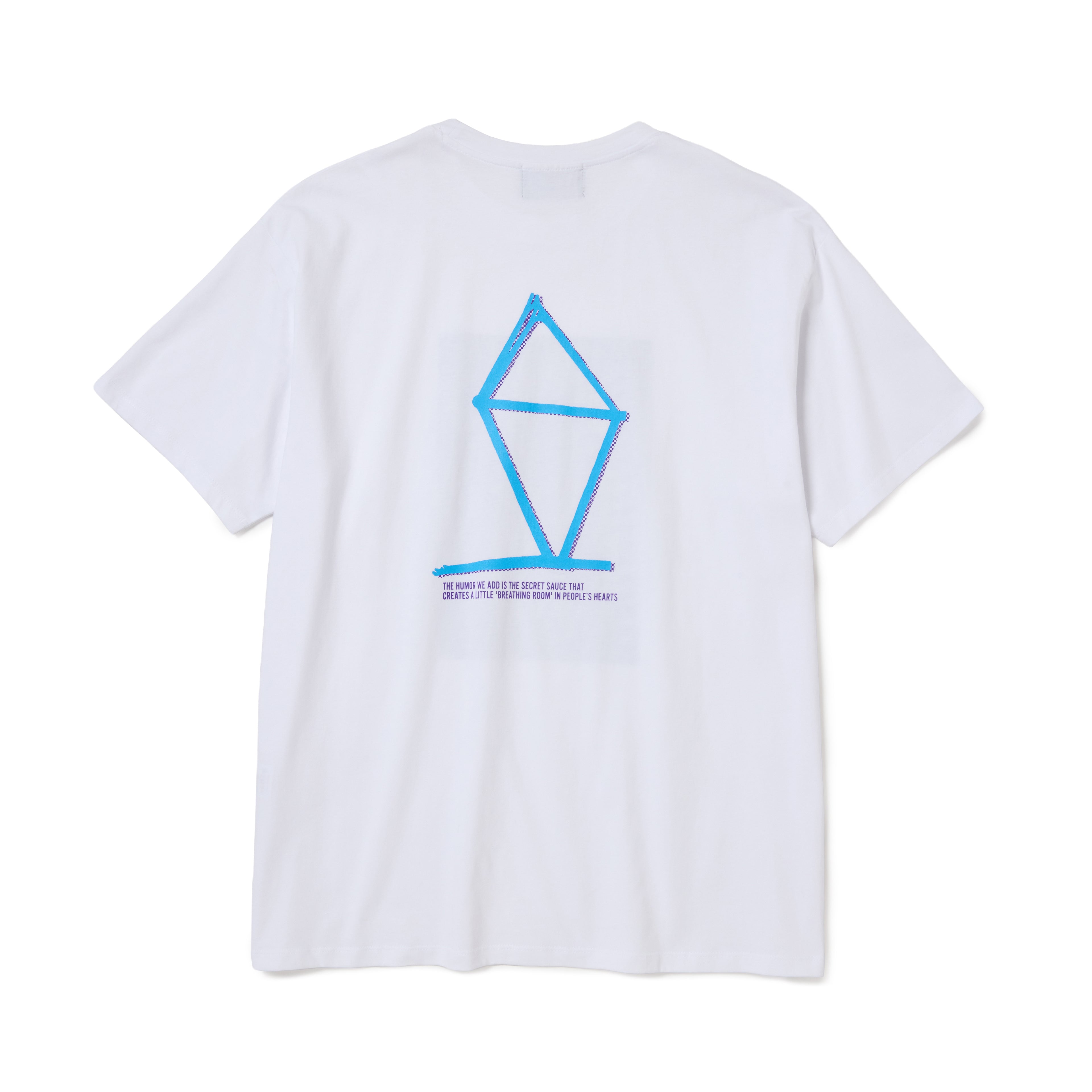 V INTERSECT S/S TEE by blankt