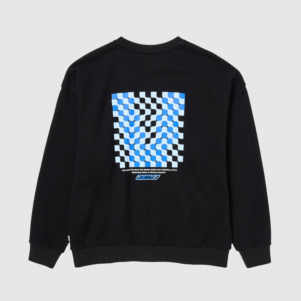 DISTORT CREW NECK SWEAT