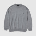 POINT V CREW NECK KNIT