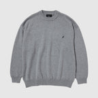 POINT V CREW NECK KNIT