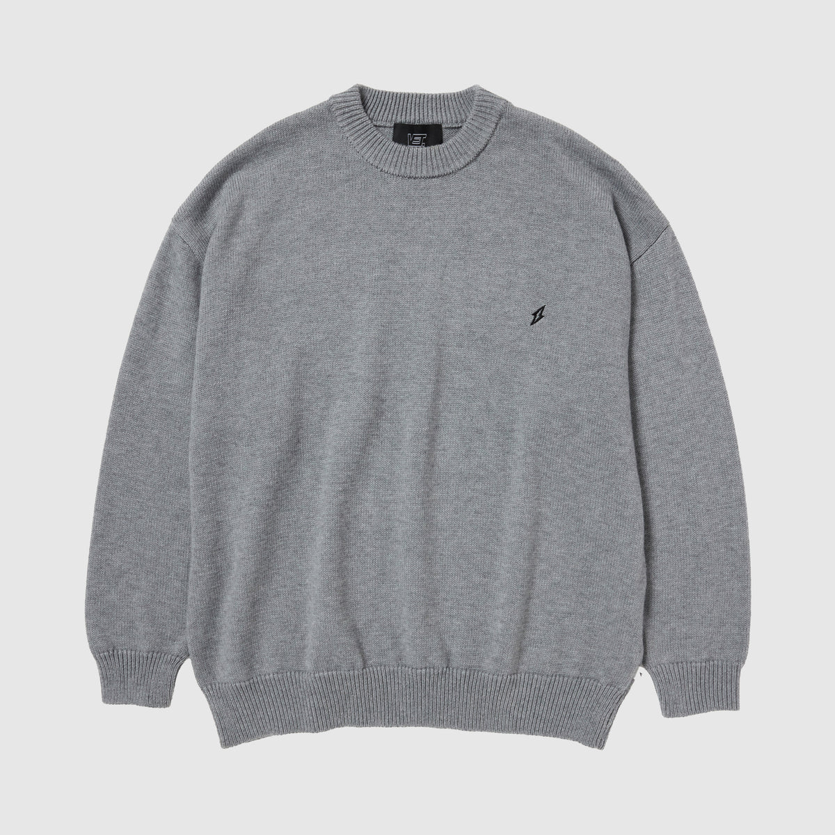 POINT V CREW NECK KNIT