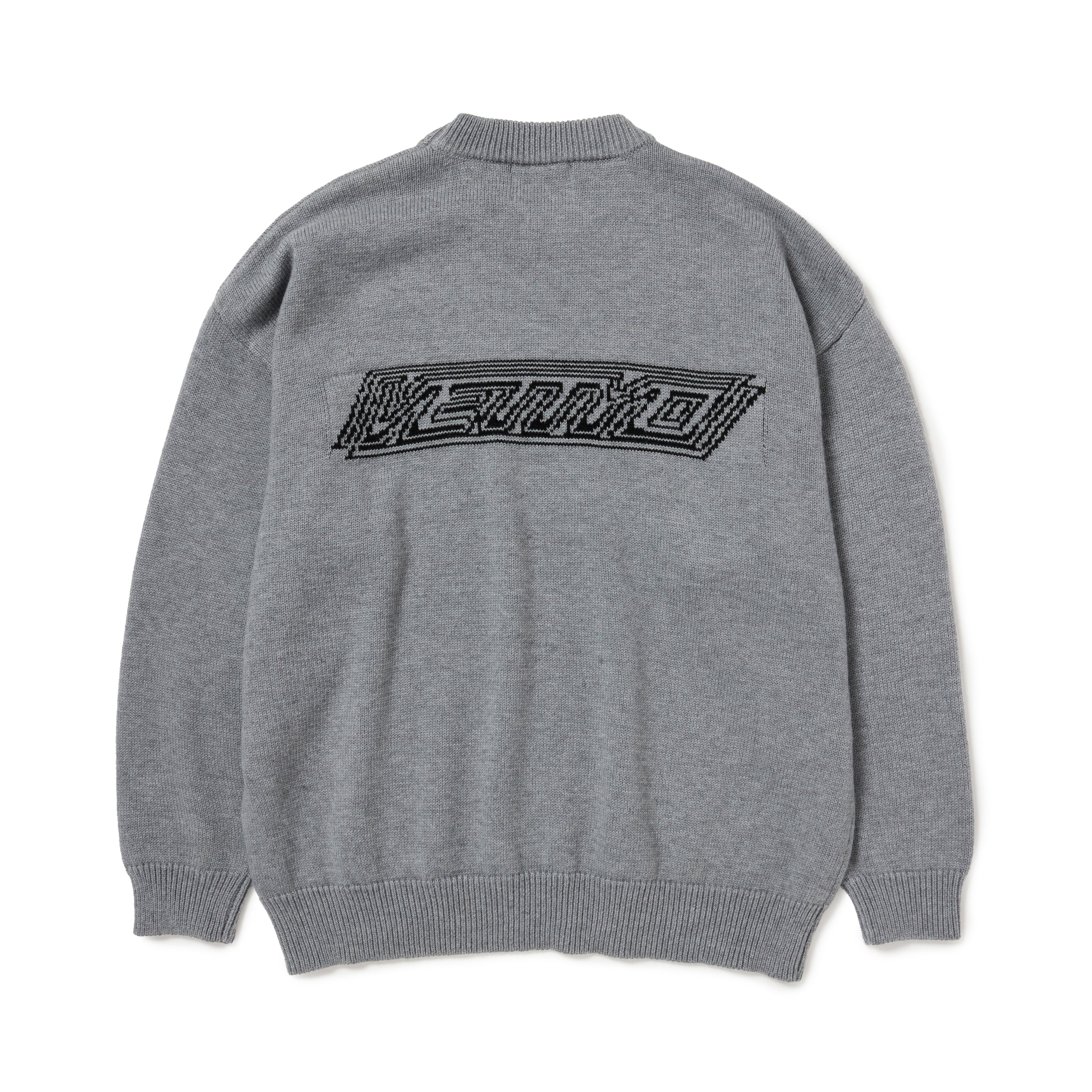 POINT V CREW NECK KNIT
