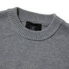 POINT V CREW NECK KNIT