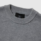 POINT V CREW NECK KNIT