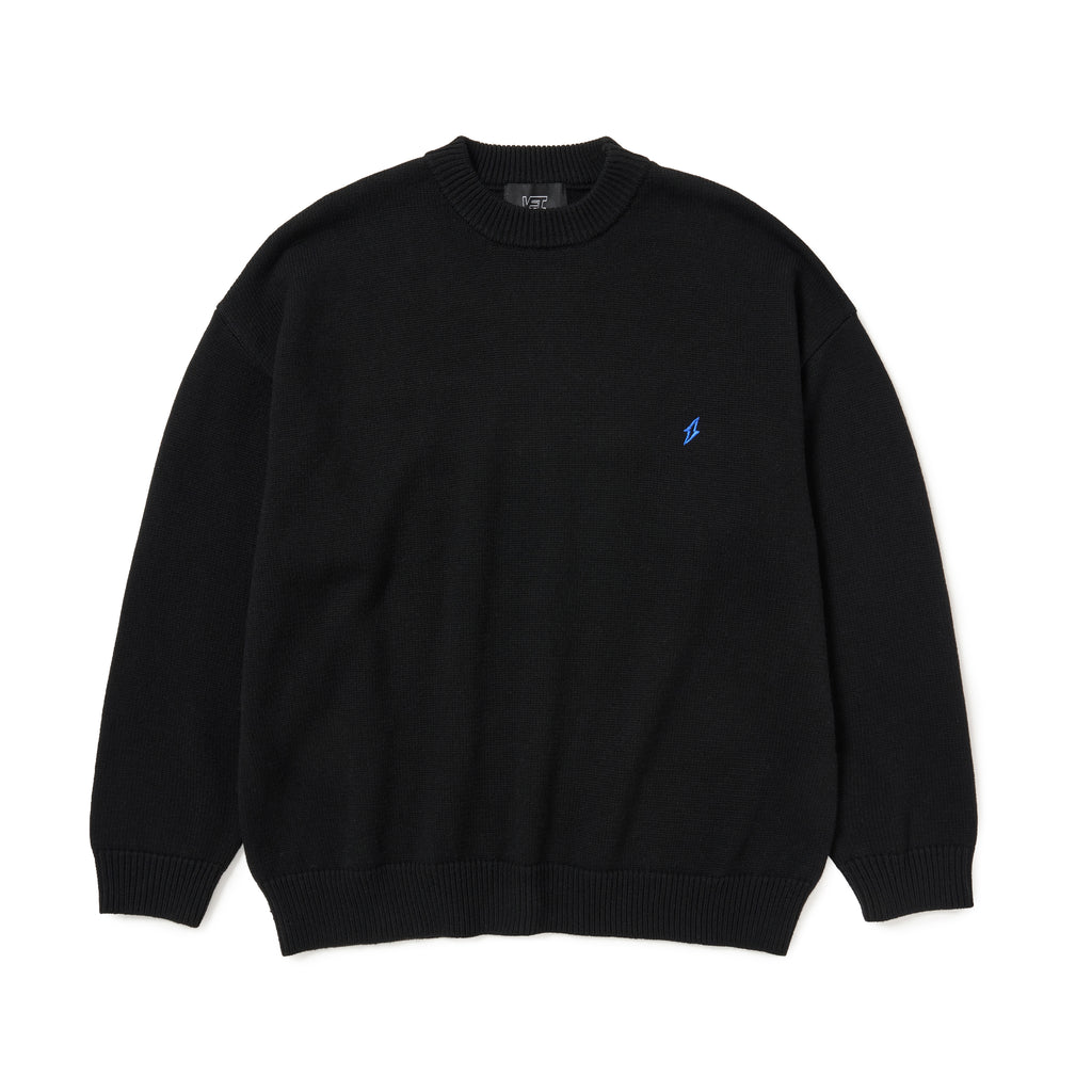 POINT V CREW NECK KNIT