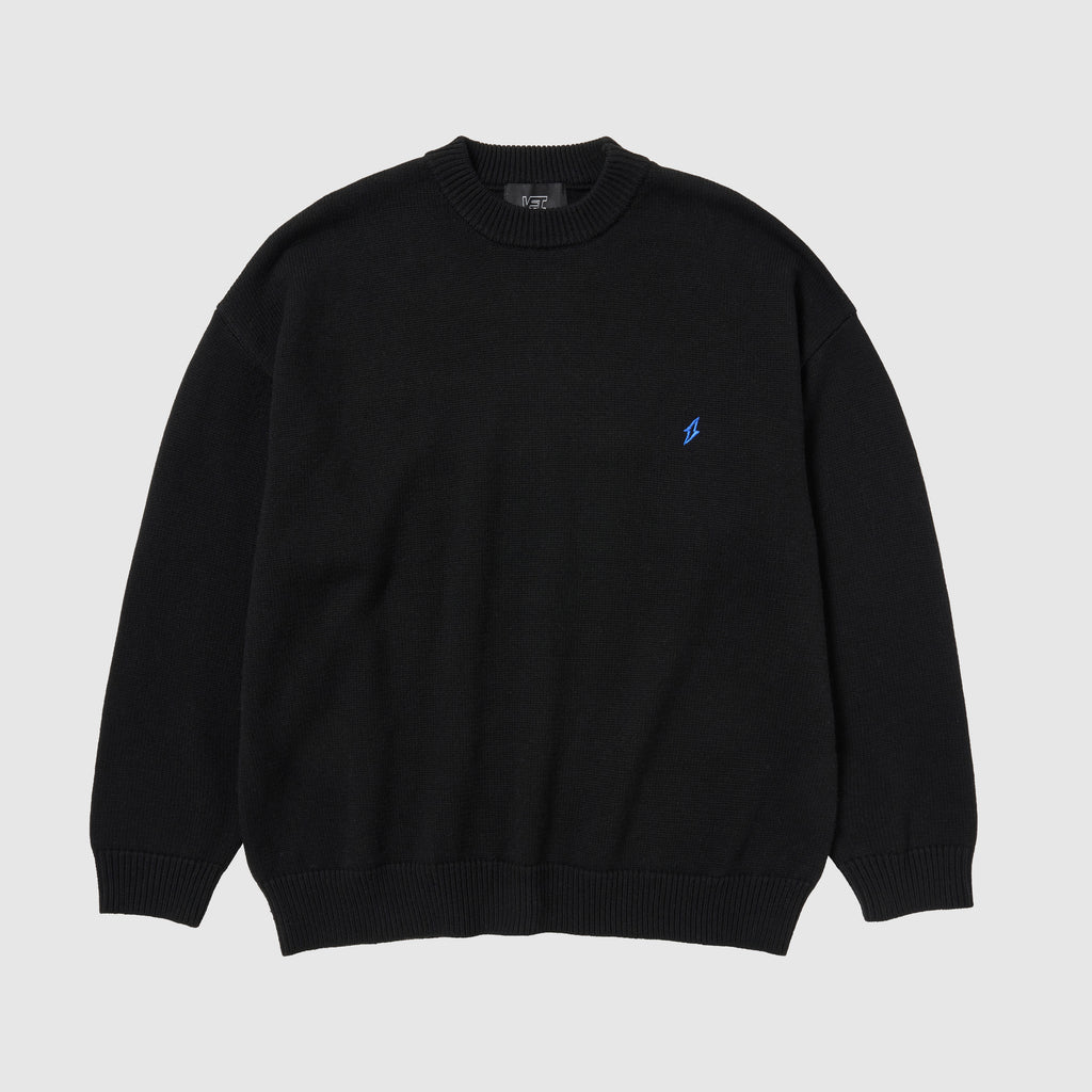 POINT V CREW NECK KNIT