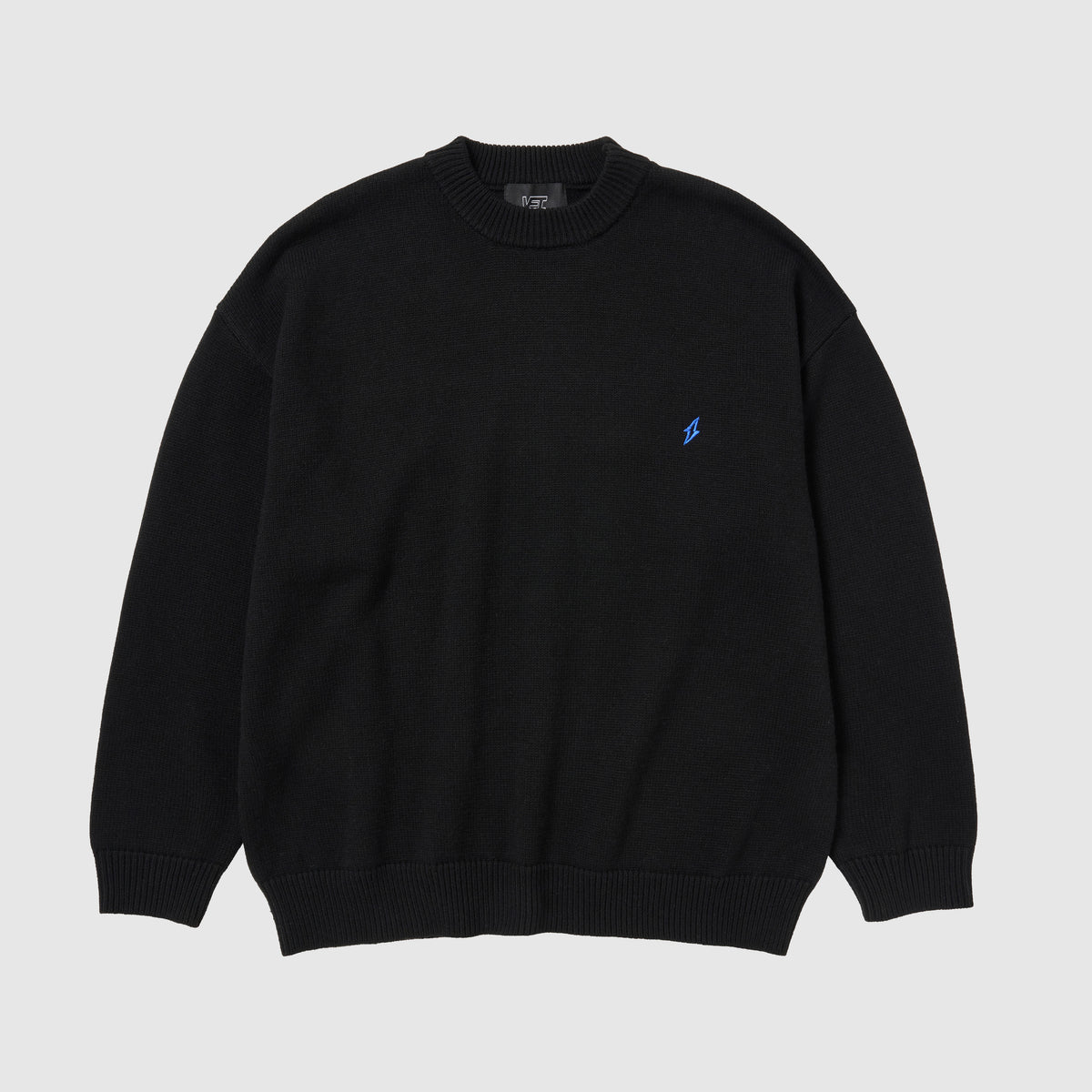 POINT V CREW NECK KNIT