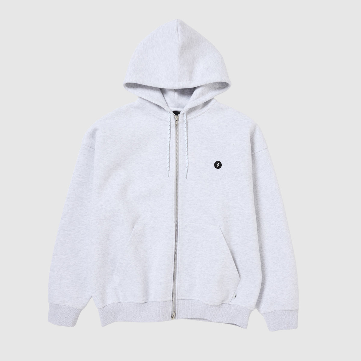 POINT V BONDING ZIP HOODIE