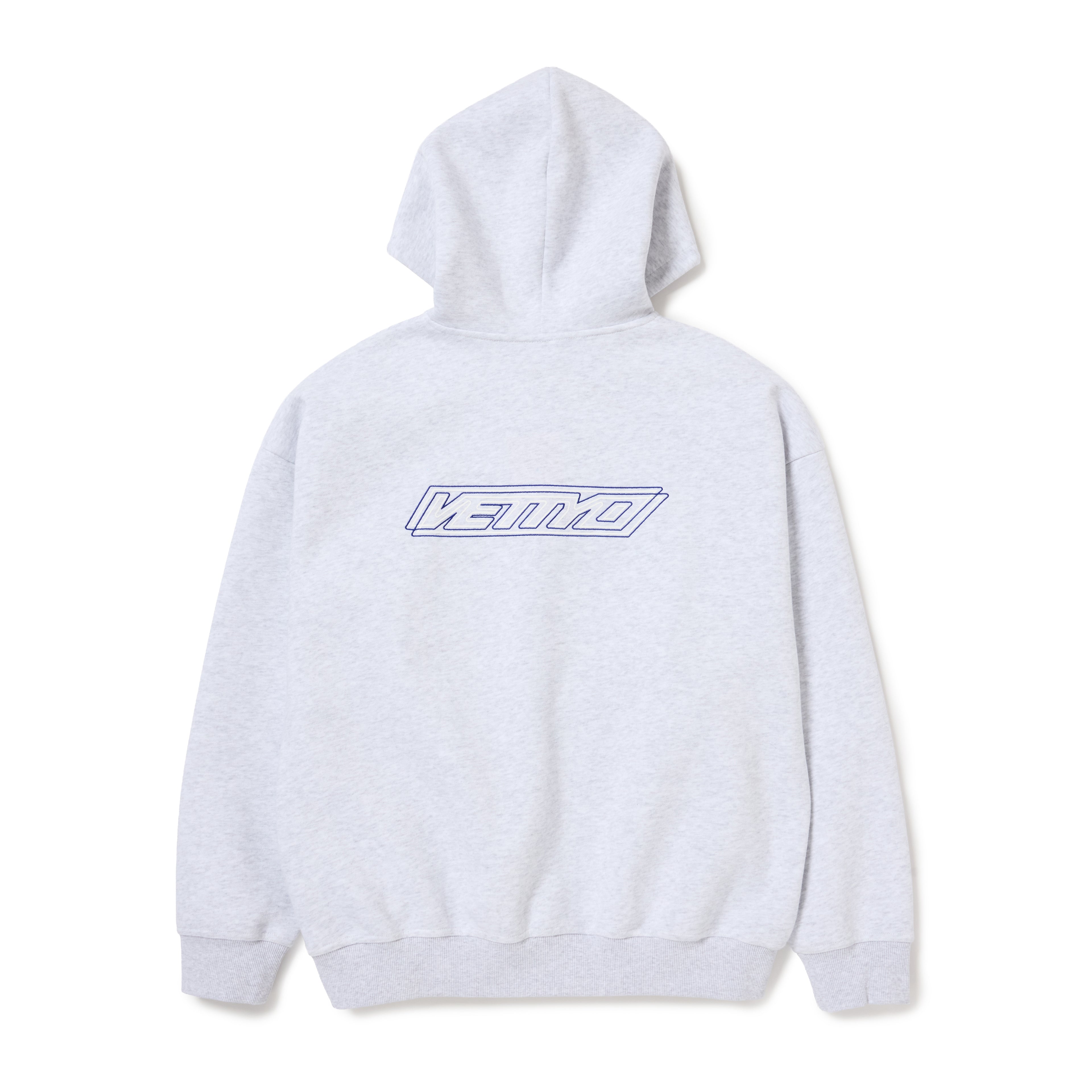 POINT V BONDING ZIP HOODIE