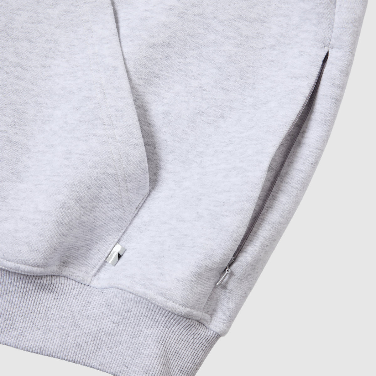 POINT V BONDING ZIP HOODIE