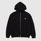 POINT V BONDING ZIP HOODIE