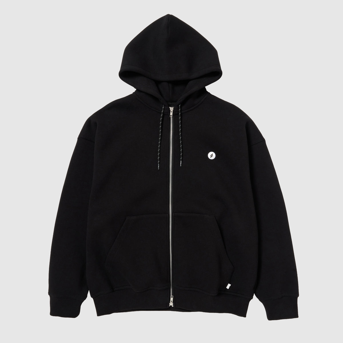 POINT V BONDING ZIP HOODIE