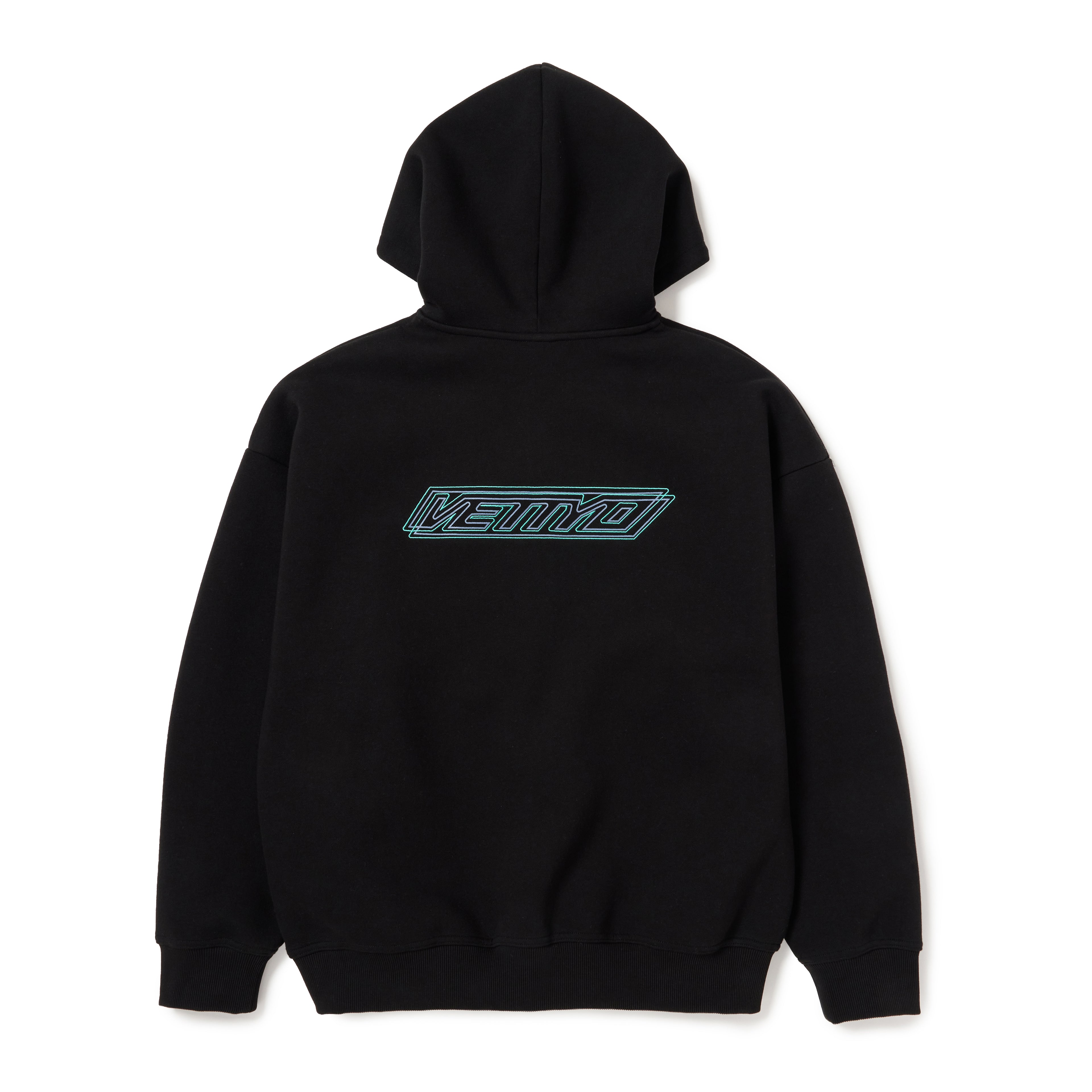 POINT V BONDING ZIP HOODIE