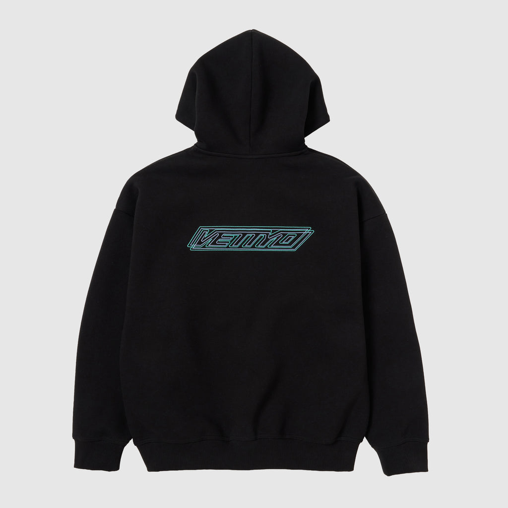 POINT V BONDING ZIP HOODIE
