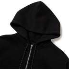 POINT V BONDING ZIP HOODIE